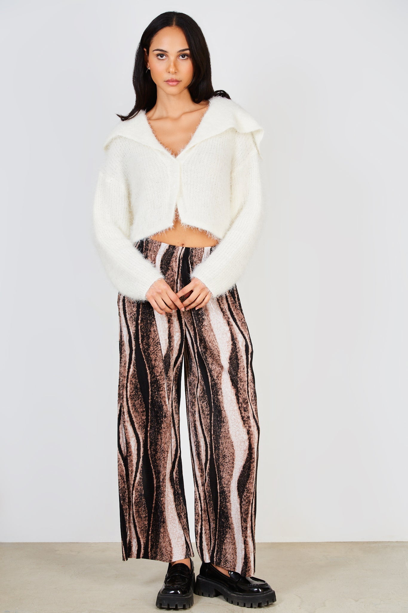 Ivory textured wide cropped jumper_3