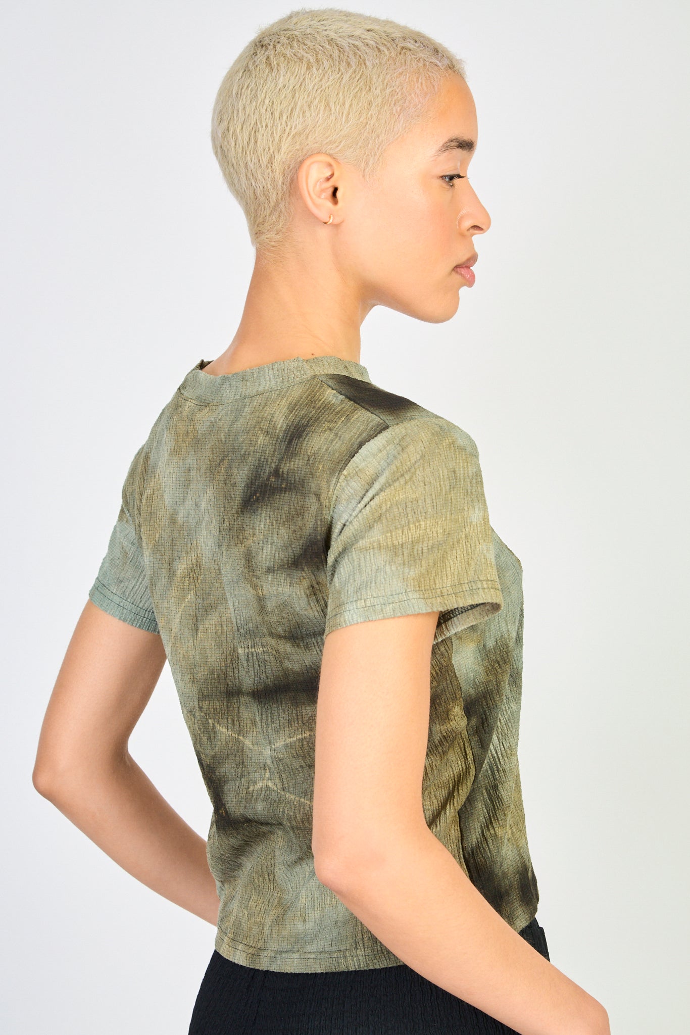 Khaki tie dye t-shirt_3
