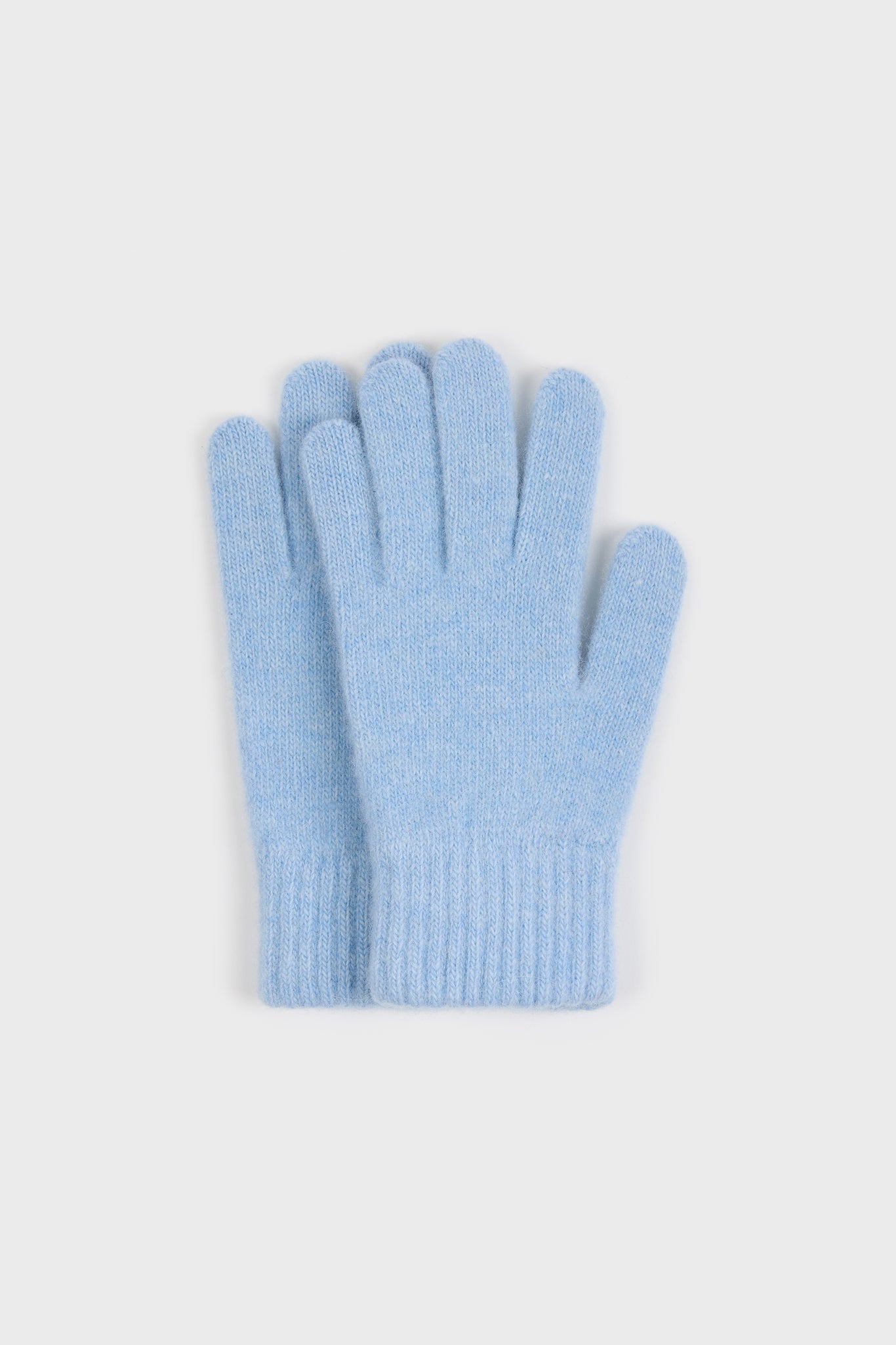 Light blue wool blend gloves_2