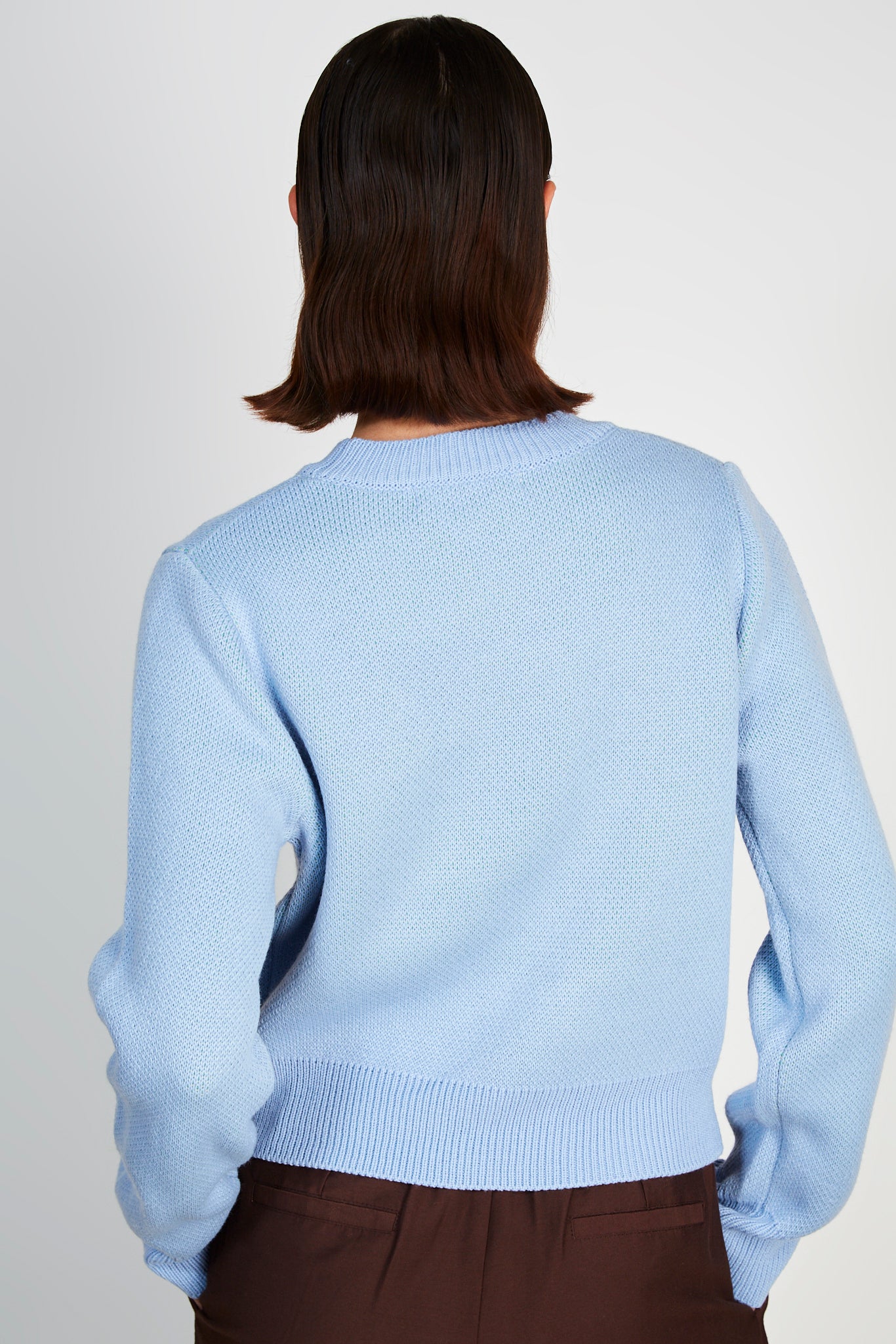 Light blue yellow and green argyle floral jumper_3