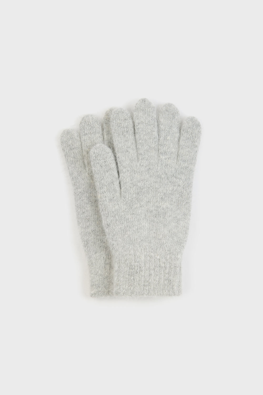 Light grey angora wool blend gloves_1