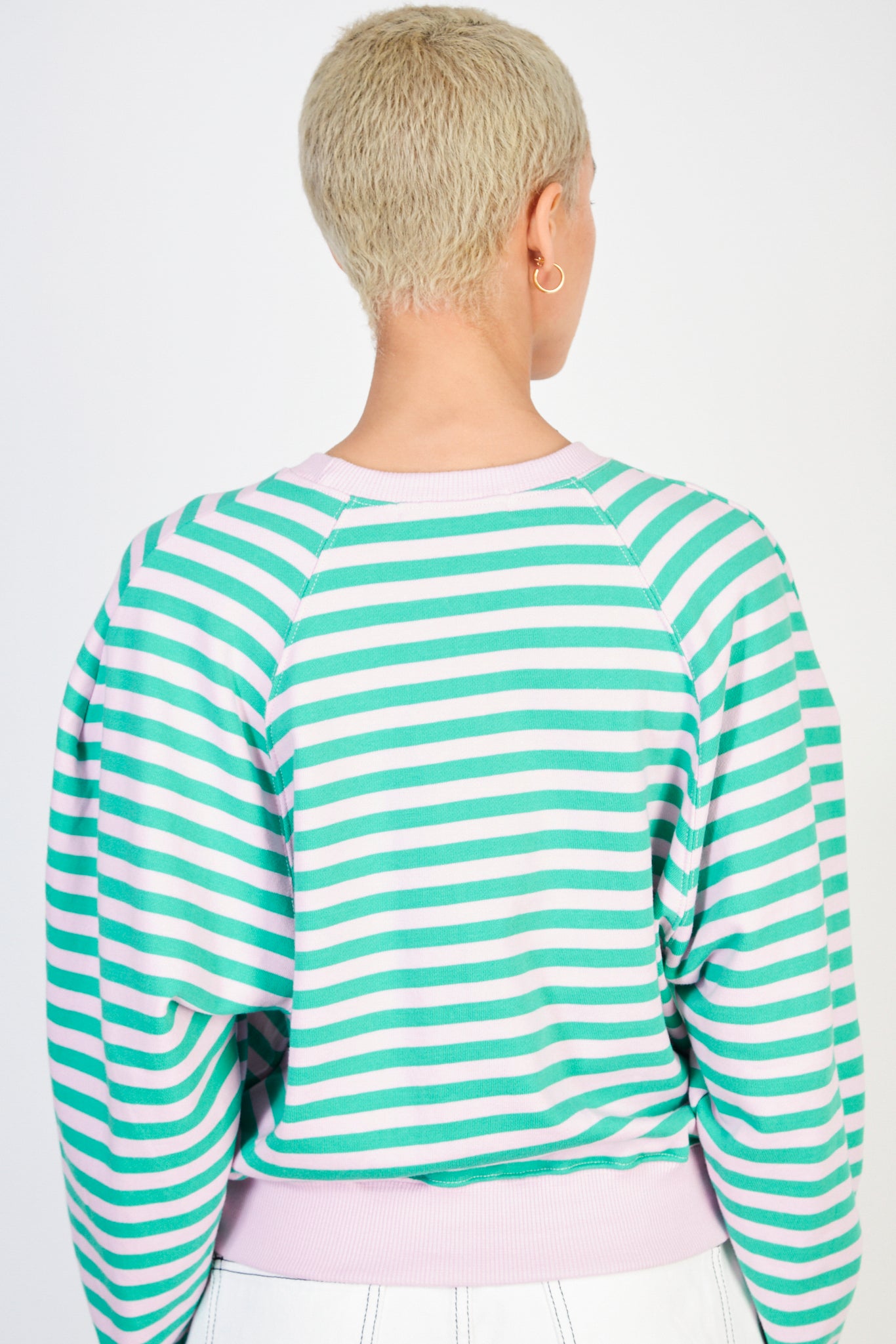 Lilac and green horizontal stripe sweatshirt_2