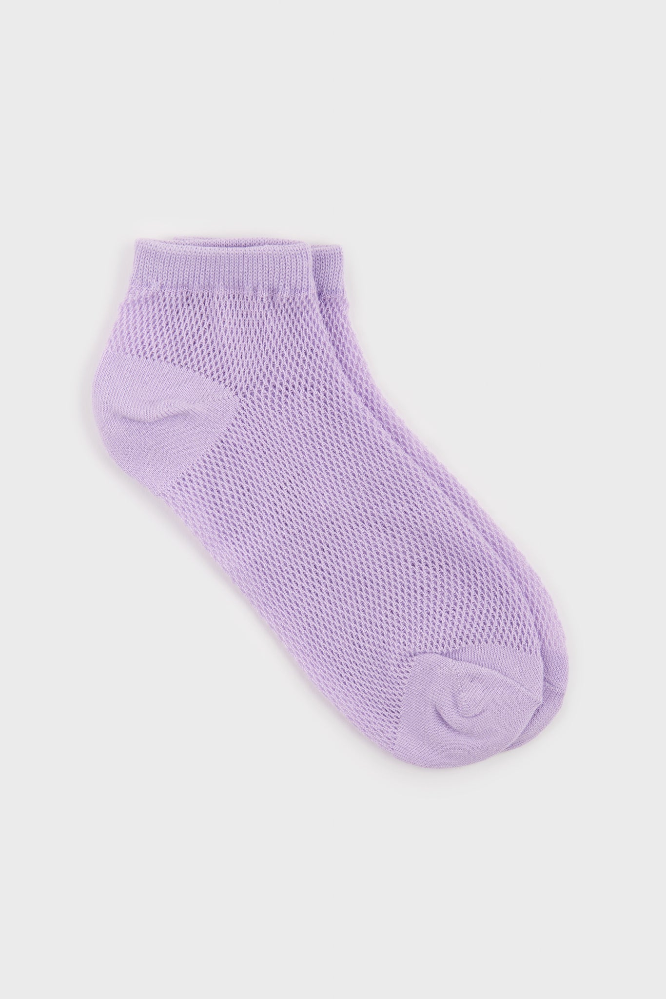 Lilac mesh ankle socks_3