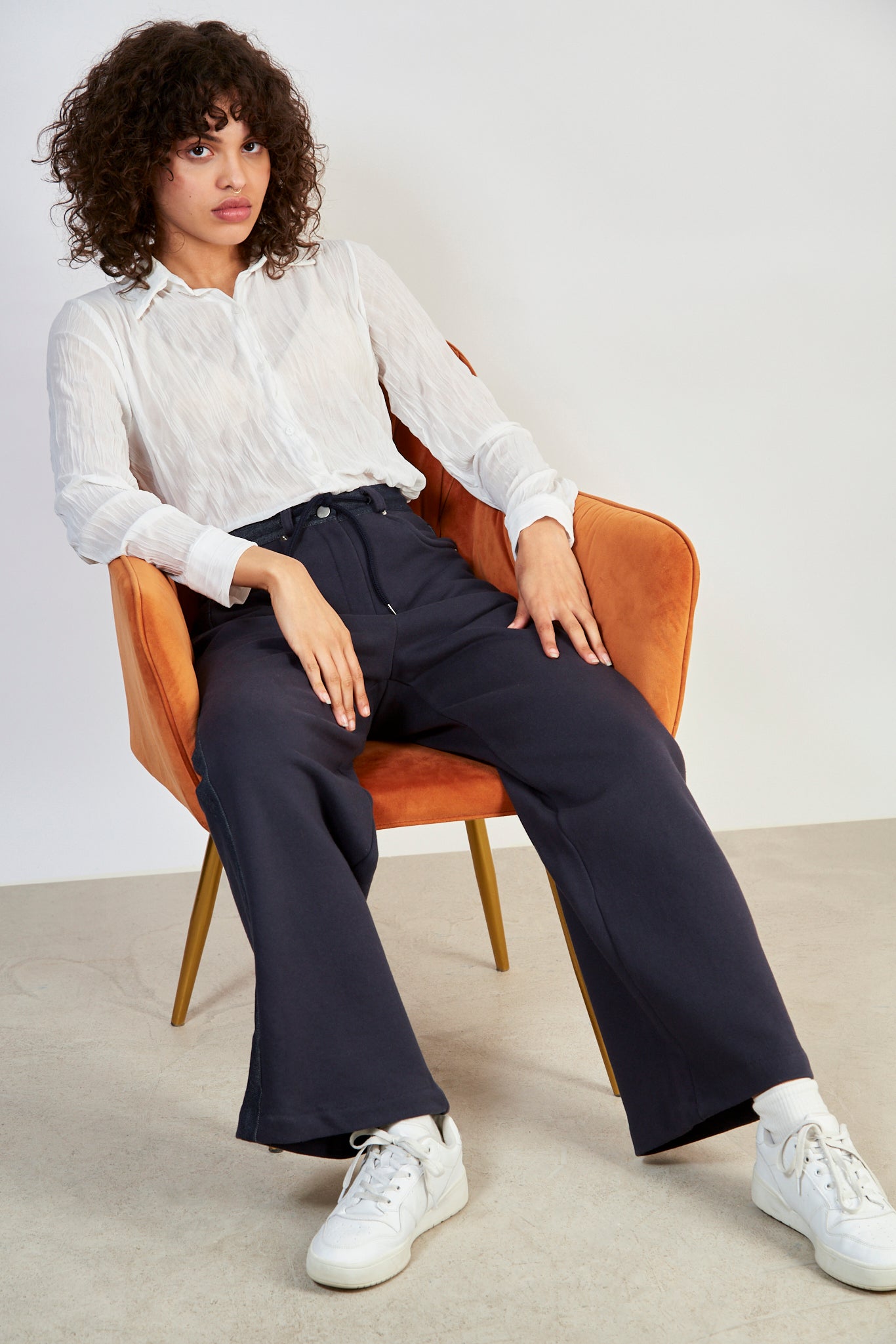 Blue denim and navy sweatpants_5