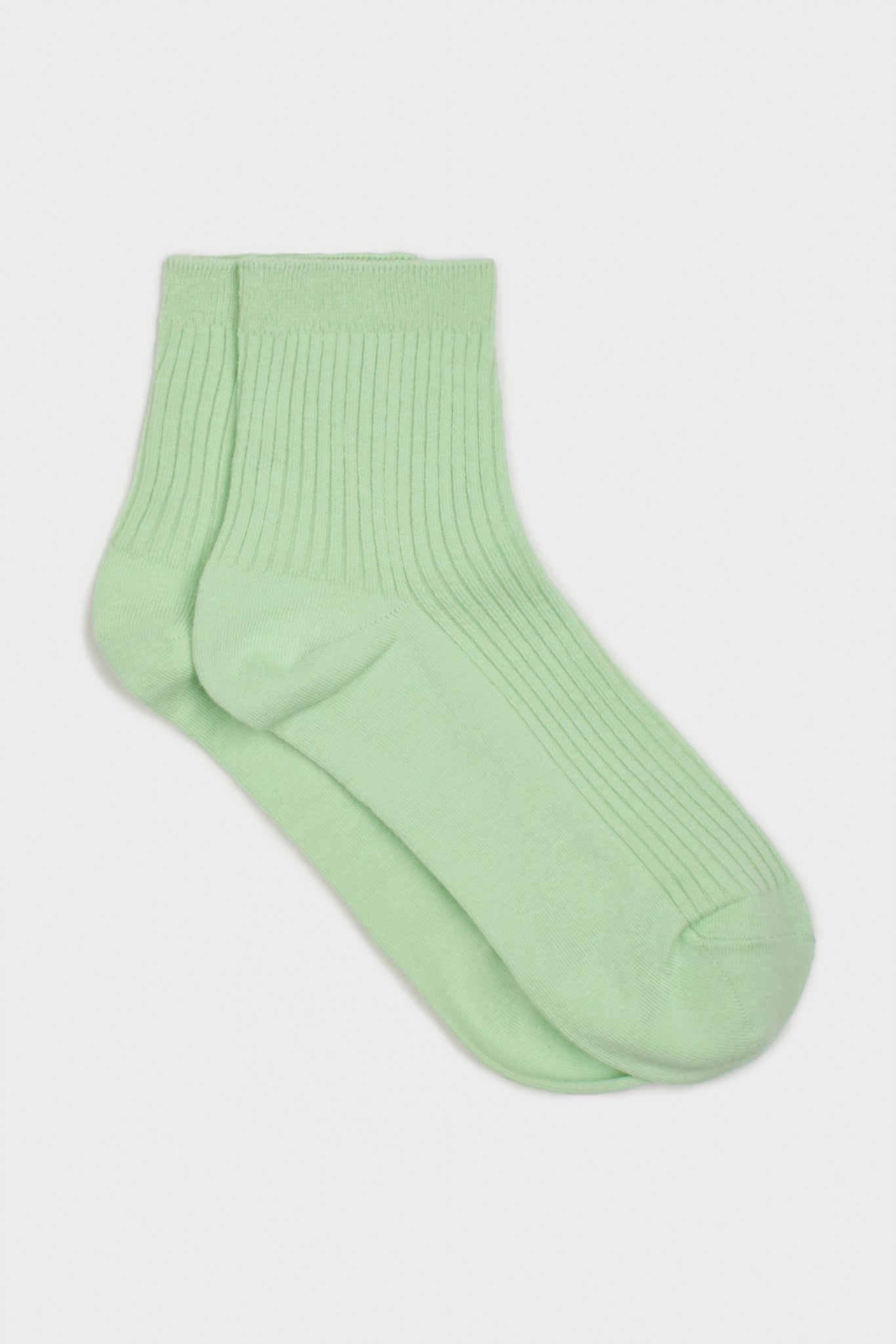 Bright short cotton blend socks - Set of 5