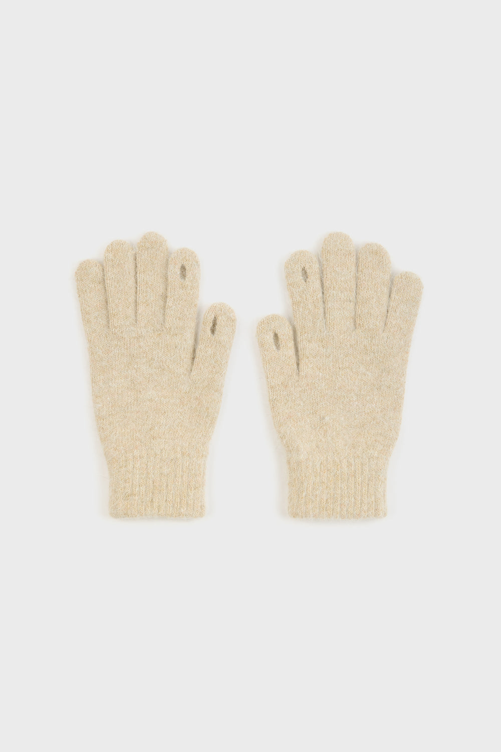 Oatmeal angora wool blend gloves_3