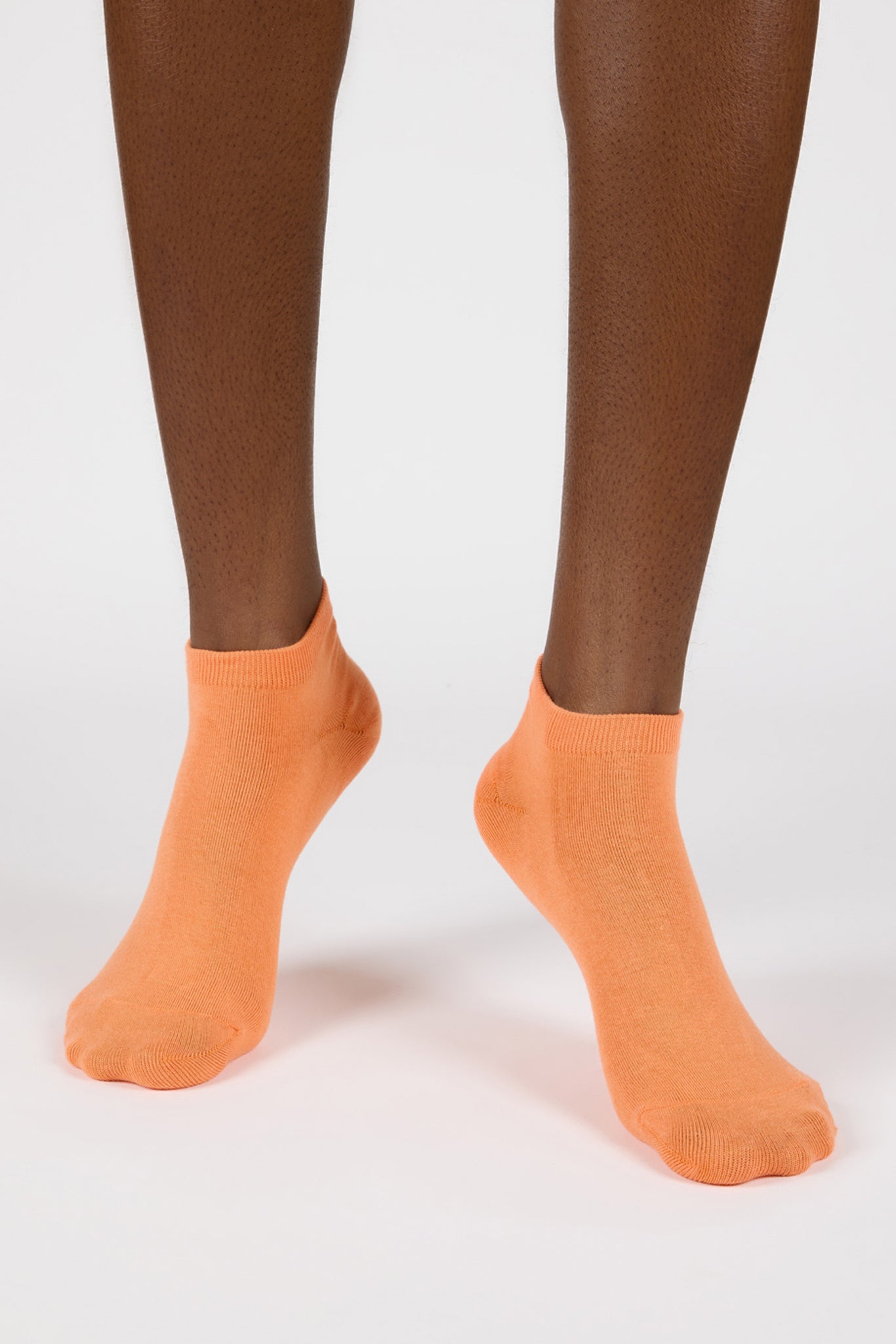 Orange classic ankle socks_1