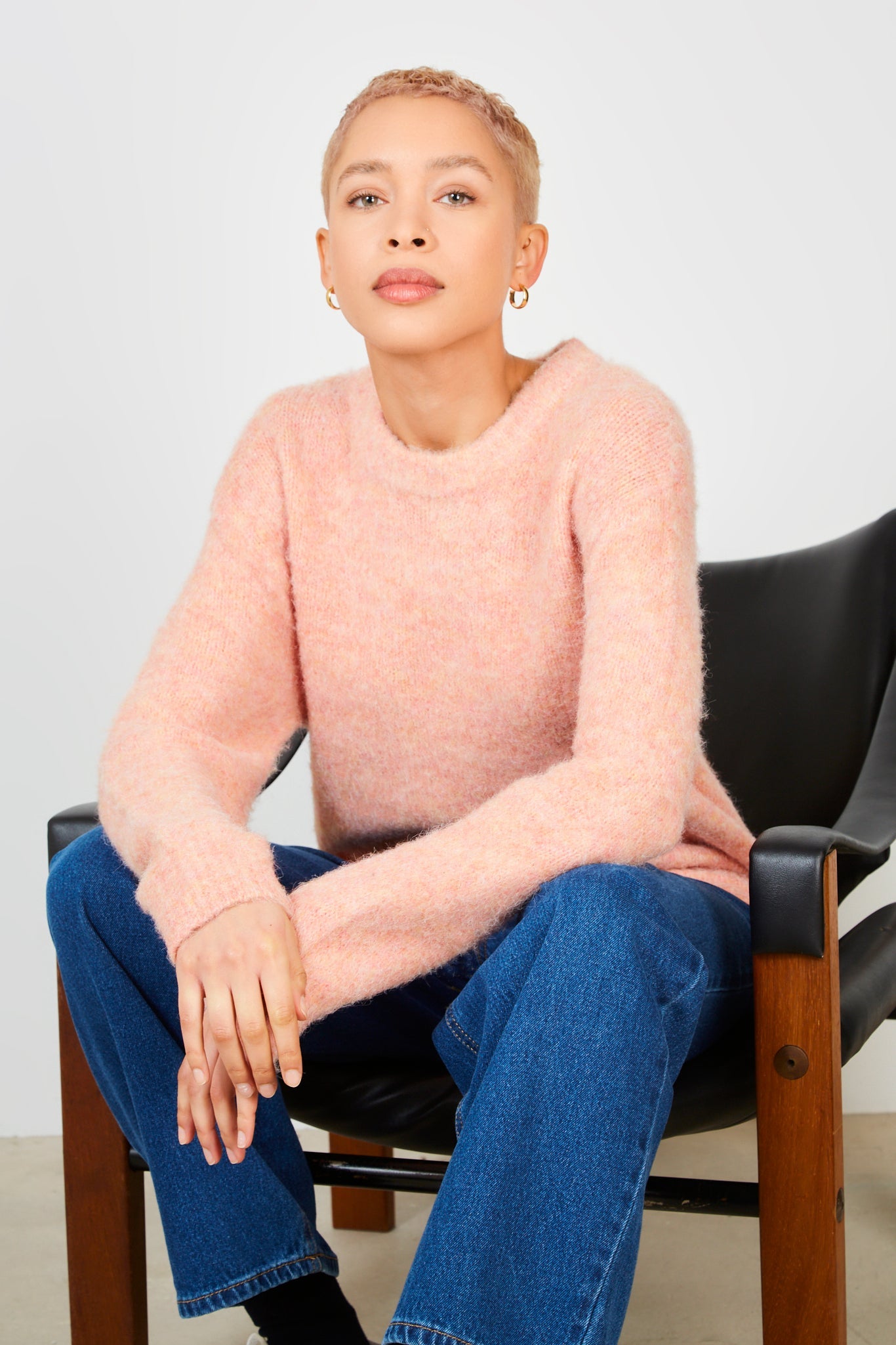 Pink ultra soft mohair jumper_5