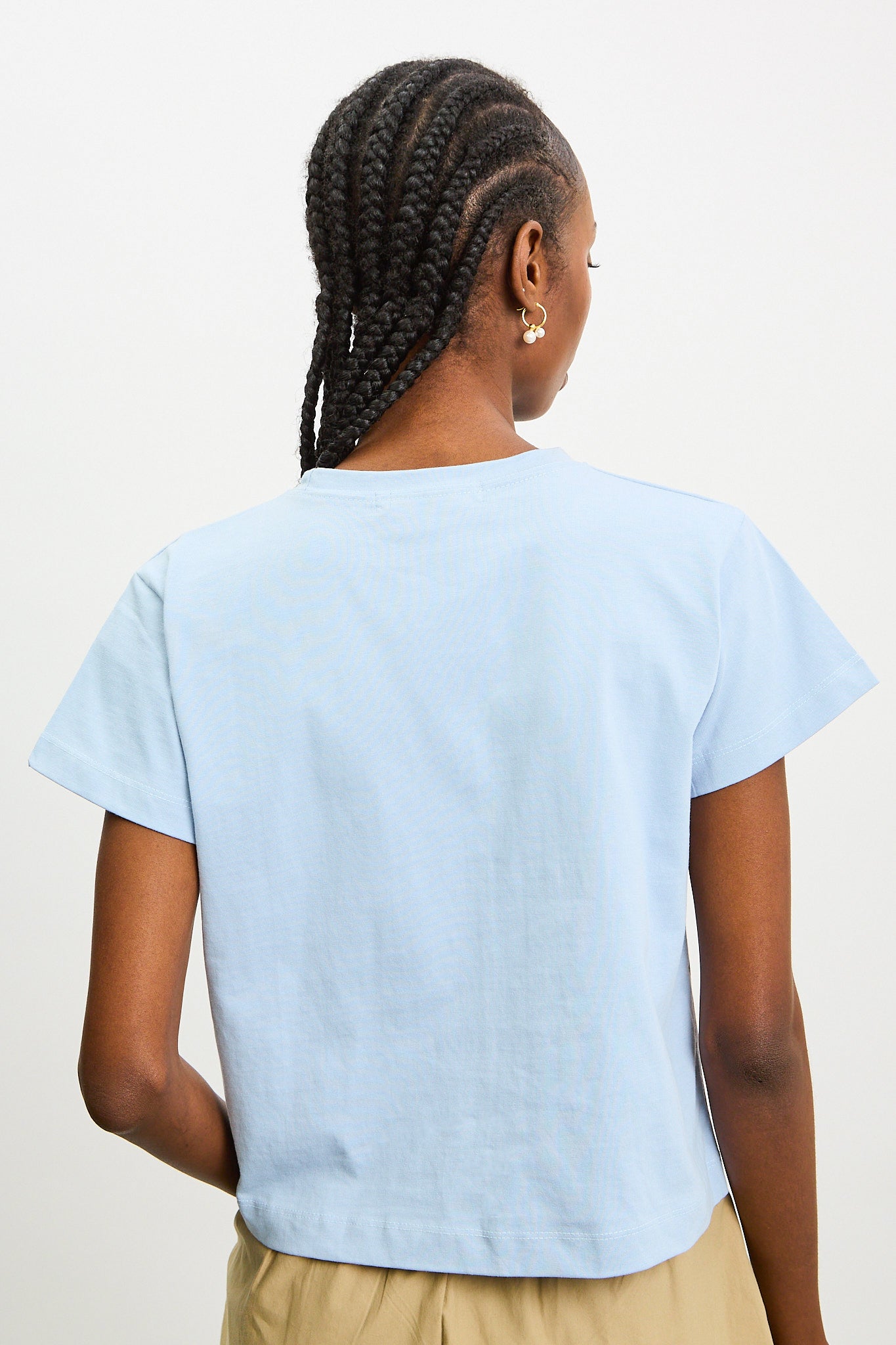 Powder blue crew neck t-shirt_2