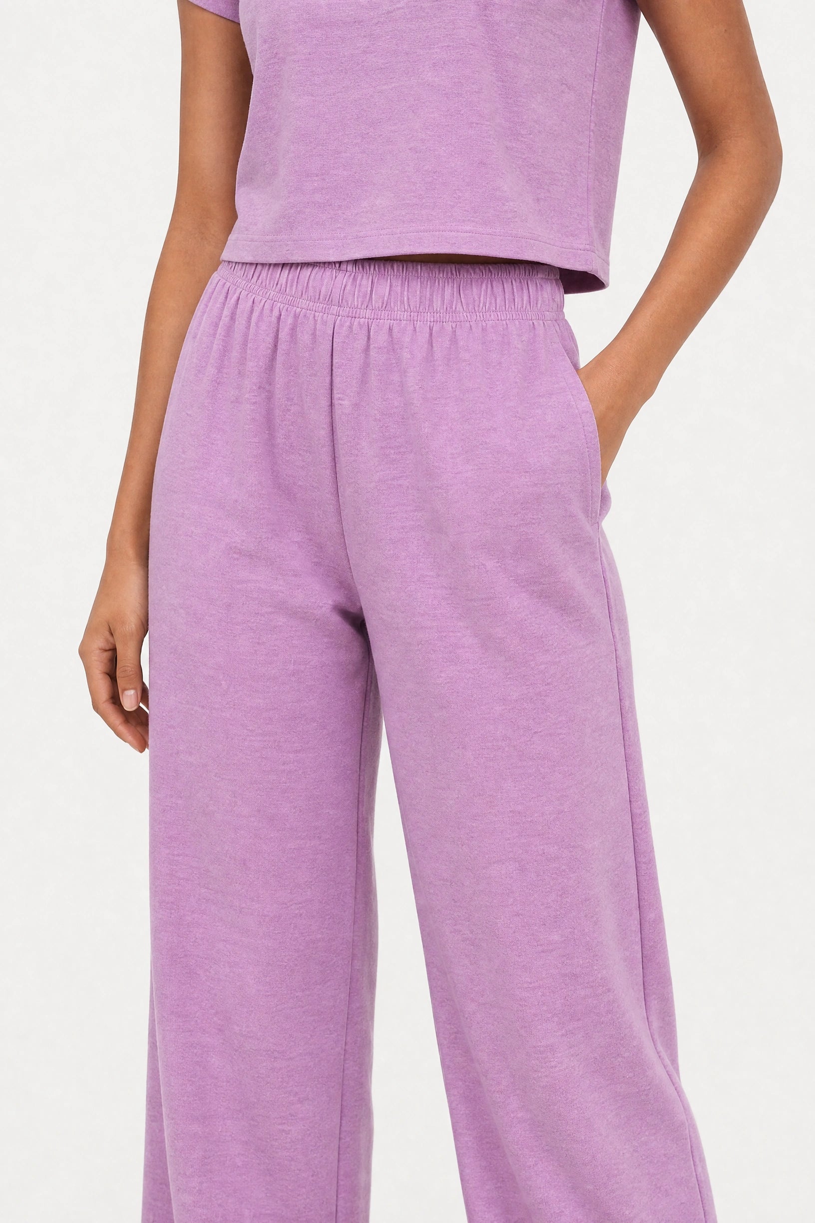 Purple pink washed wide leg trousers_3