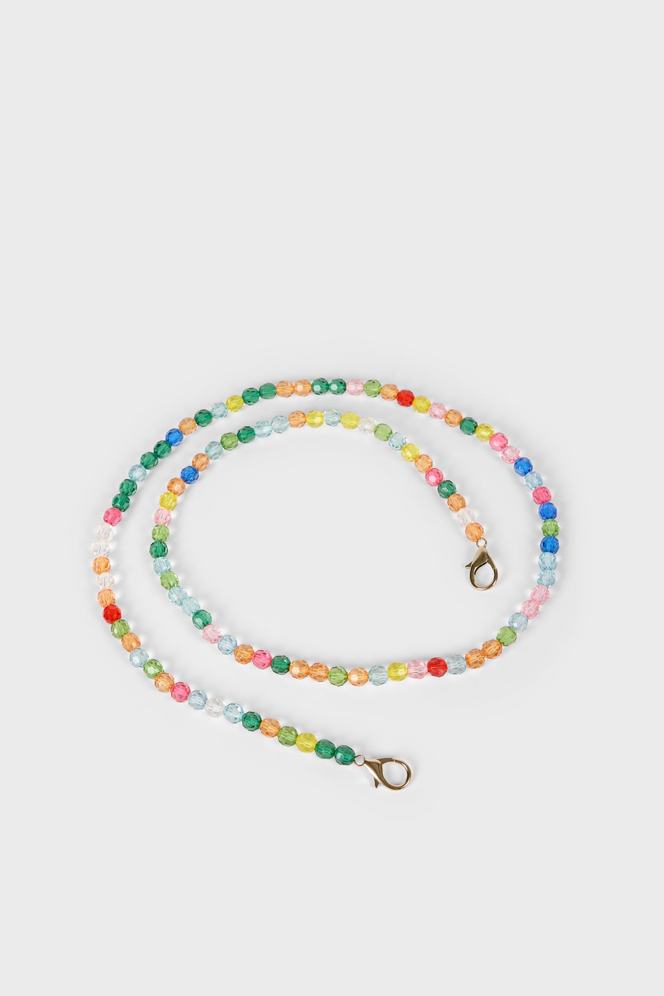Rainbow beaded structured mini bag_5