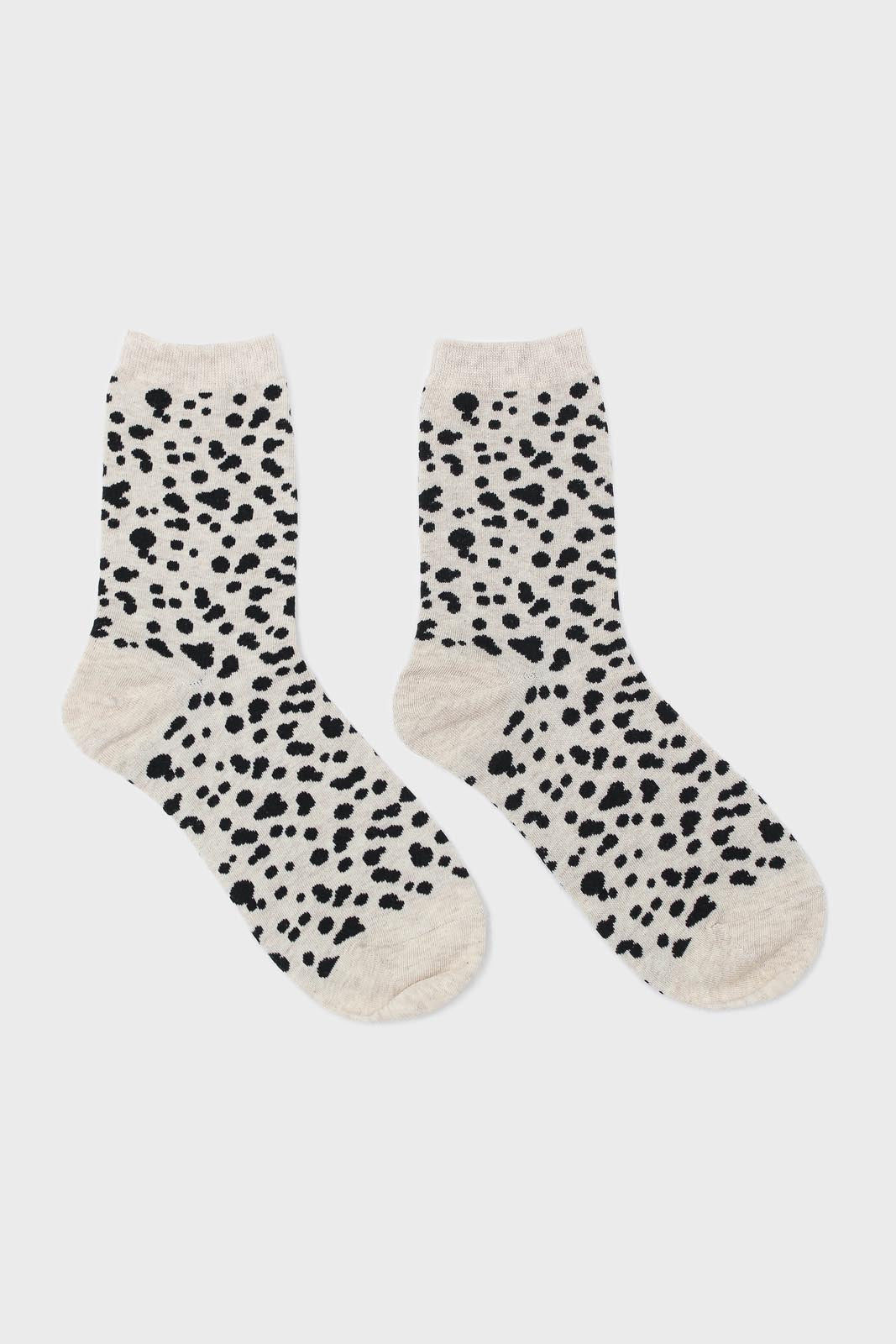 Ivory and black leopard socks_3