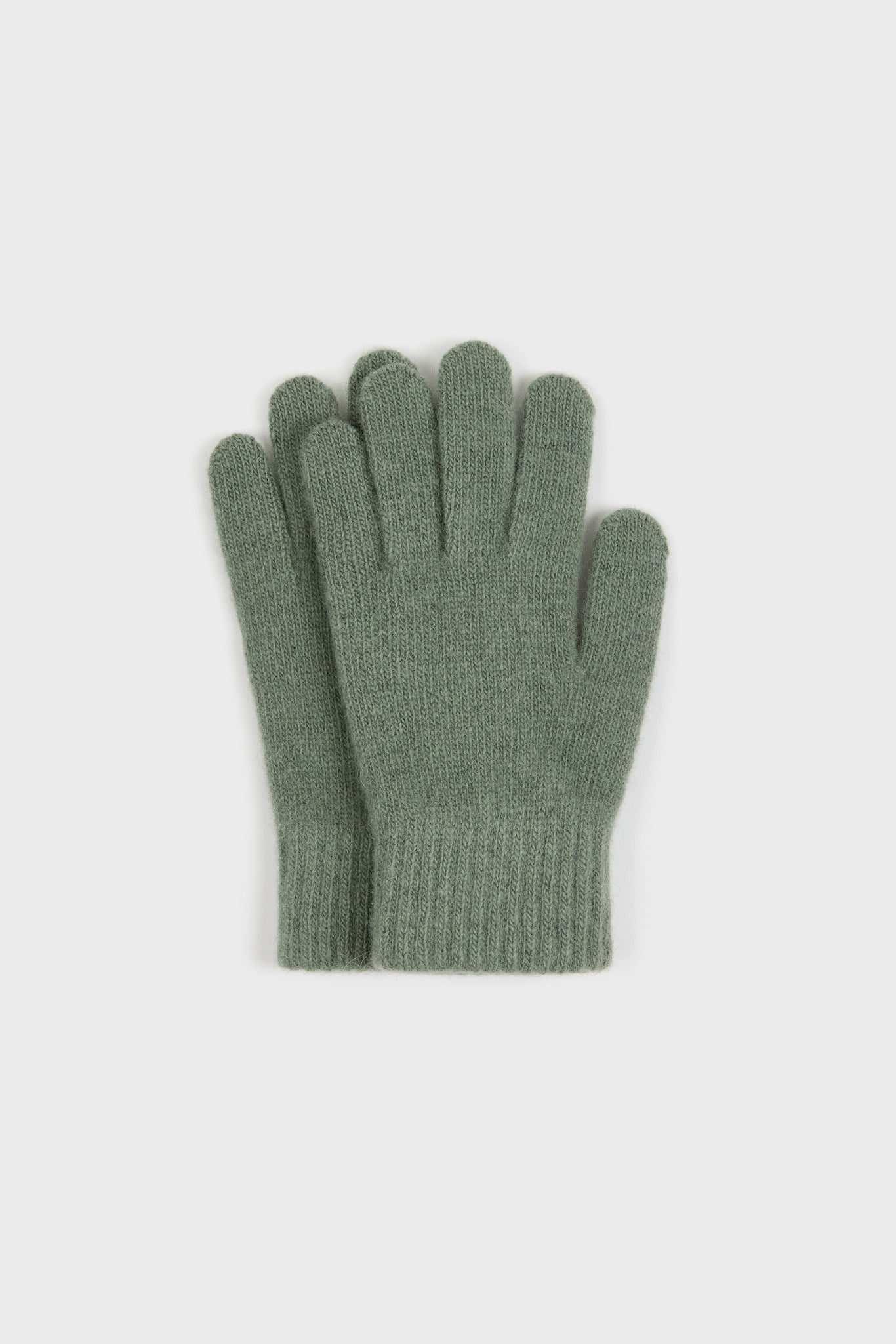 Sage green wool blend gloves_3