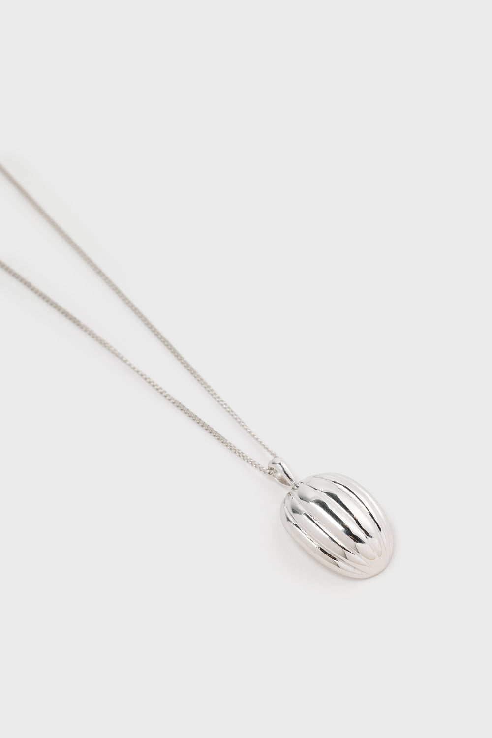 Silver lined ball pendant necklace_3