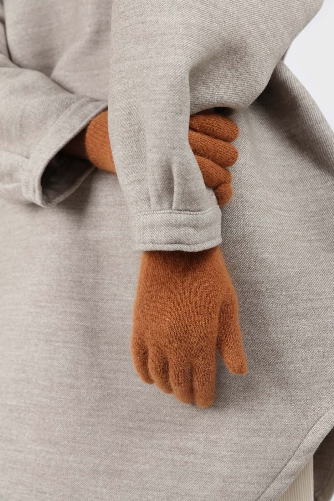 Camel mohair gloves_6