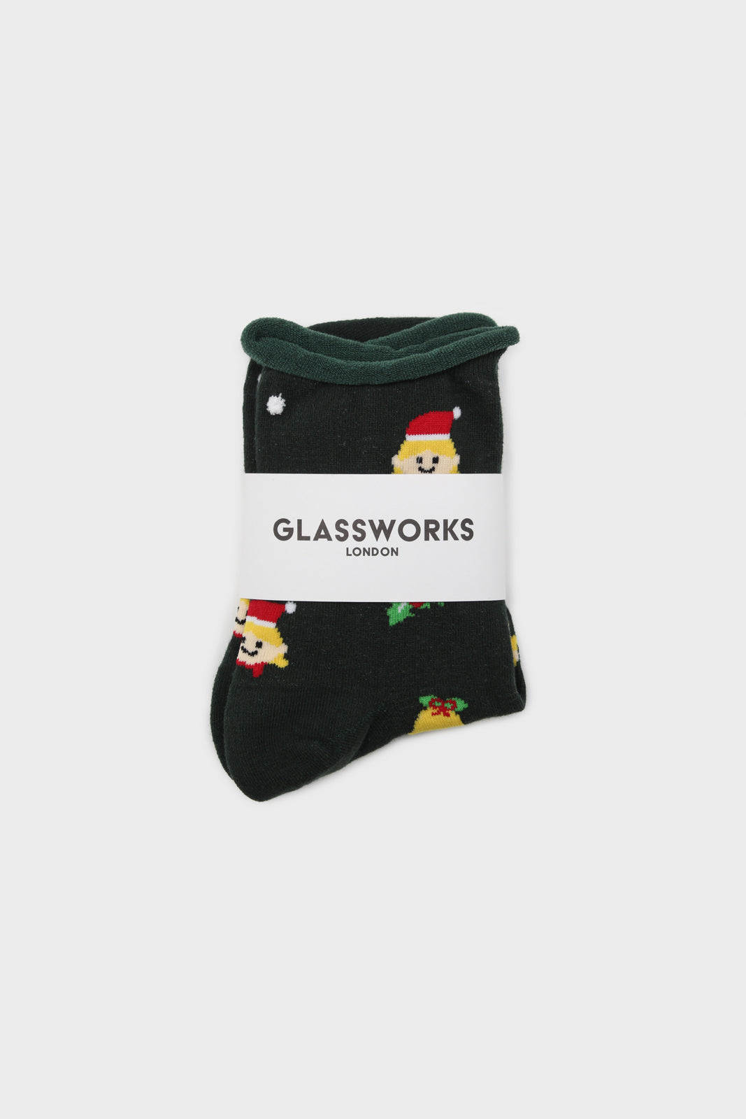 Green Christmas socks_4