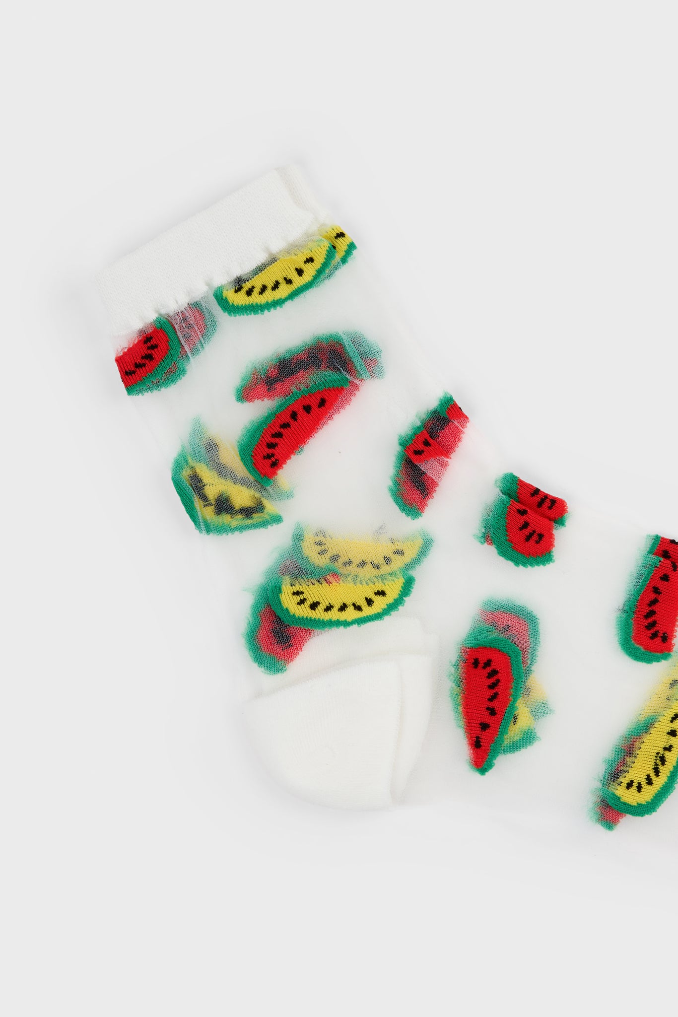 Watermelon sheer socks_2