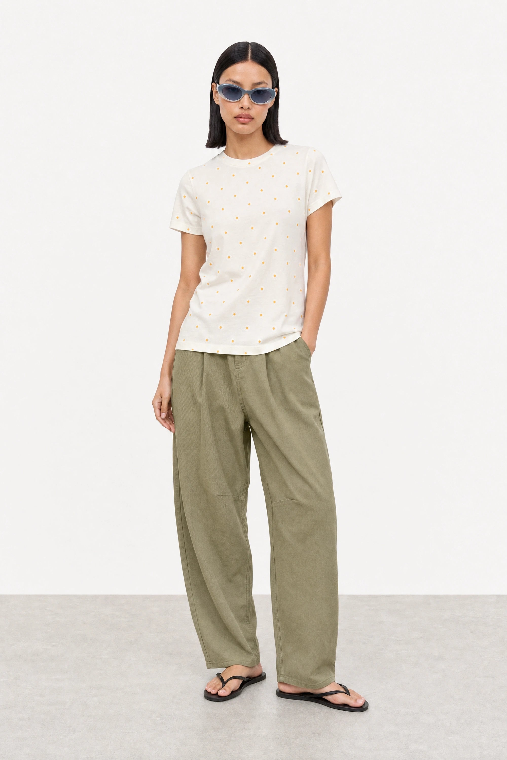 White daisy print t-shirt_6