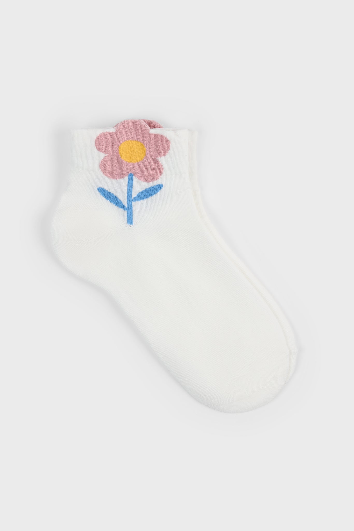 Giant flower ankle socks - Set of 3