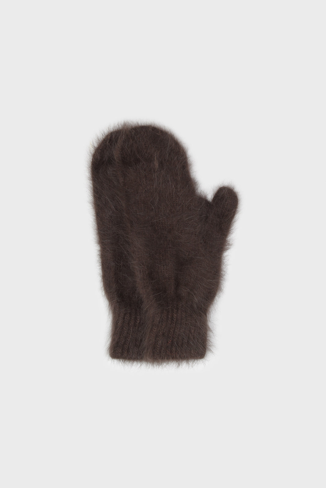 Dark brown mohair mittens_3