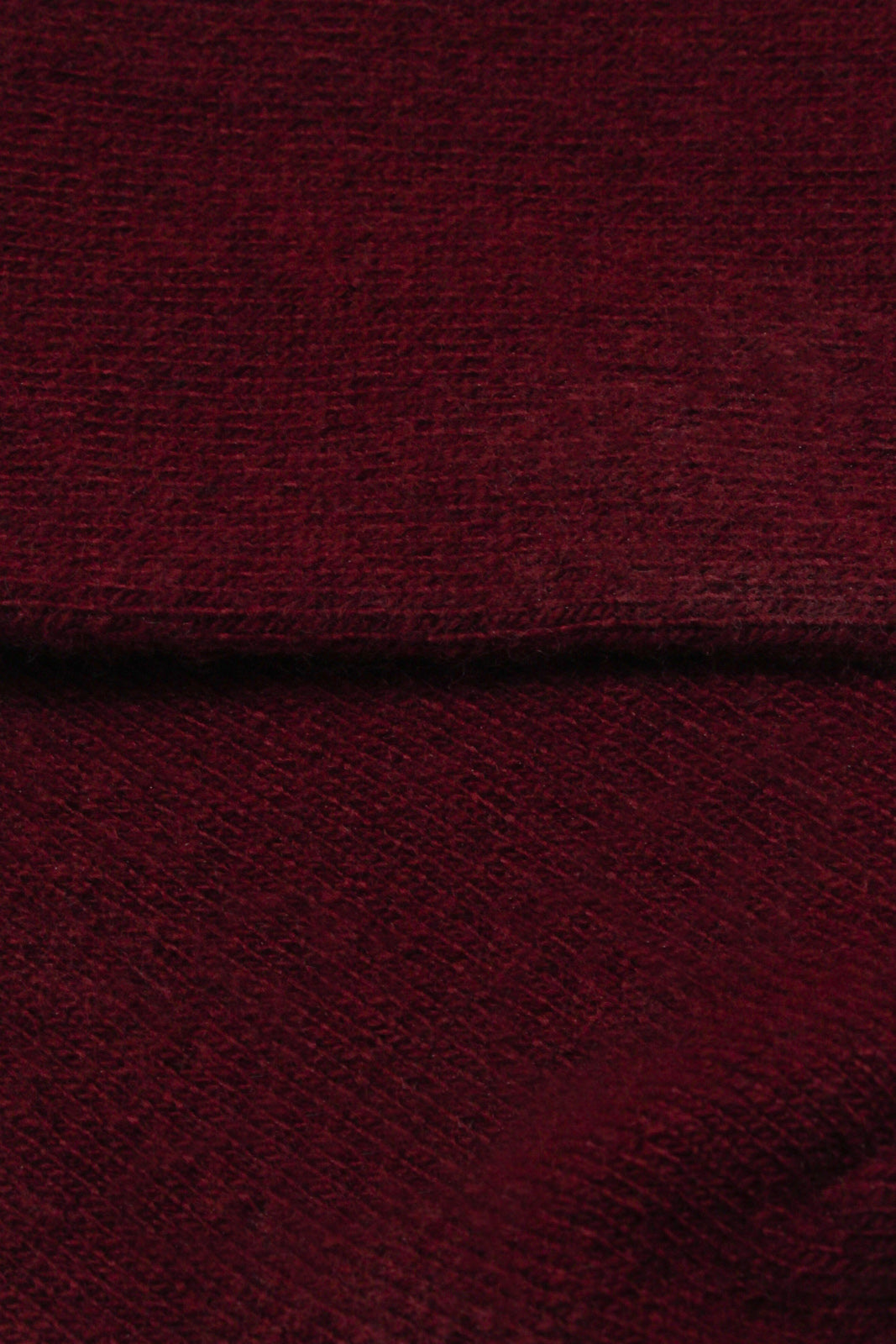 Burgundy smooth cashmere wool blend socks_3