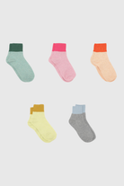 Candy colourblock socks - Set of 5_1