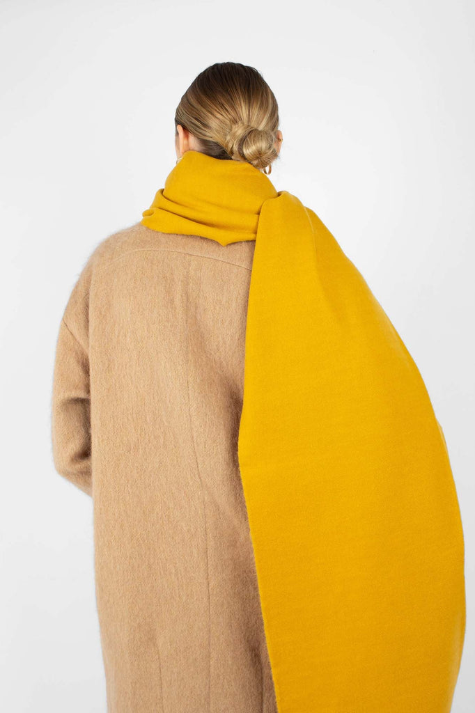 Mustard ultra soft classic scarf_8