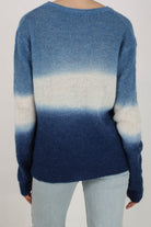 Blue dip tie dye wool blend jumper_3