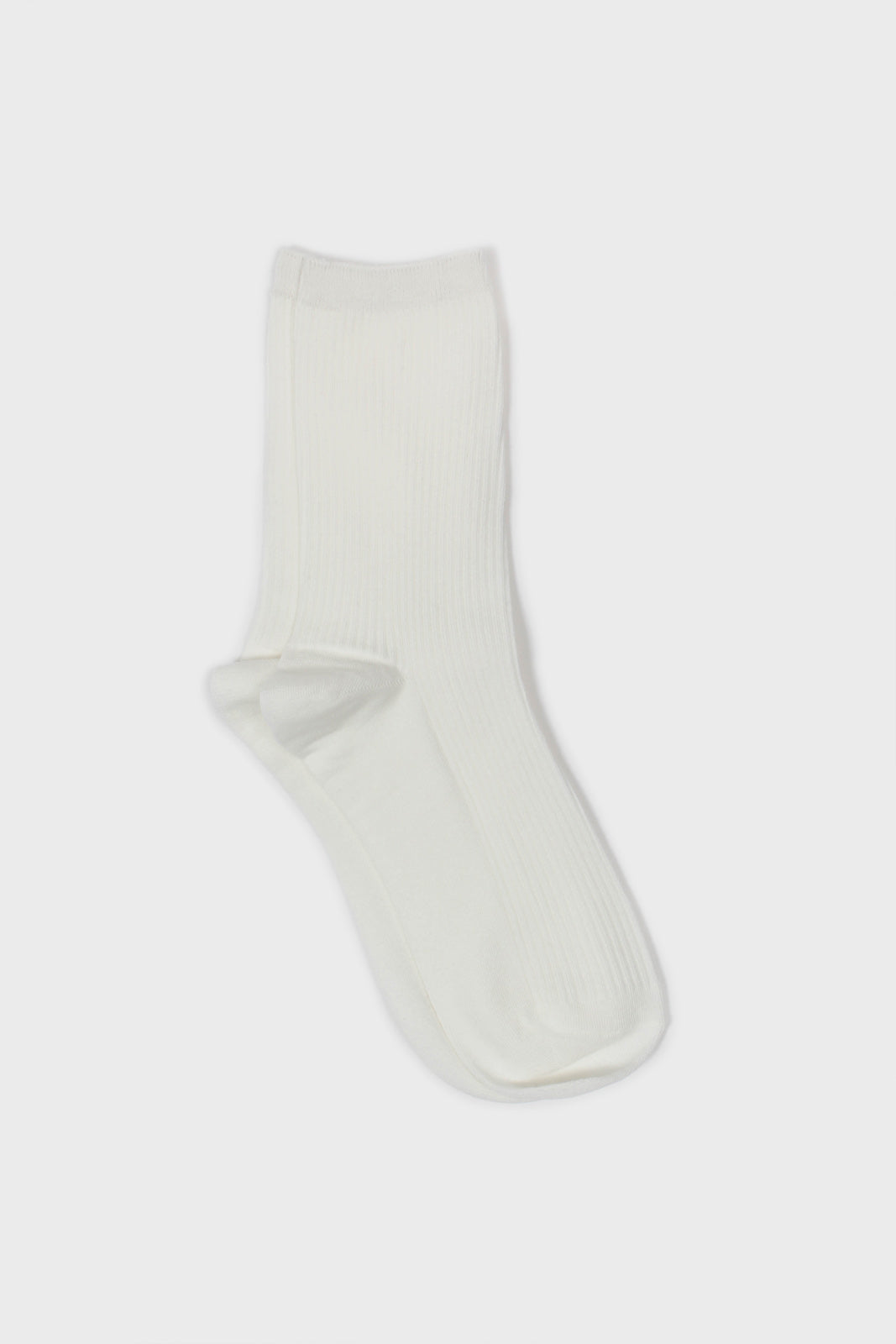 Bright classic ribbed socks - Set of 5