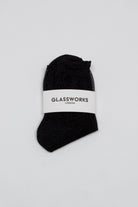 Black glitter superstar socks_7