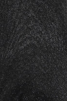 Black glitter superstar socks_2