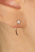 Silver star half hoop_3