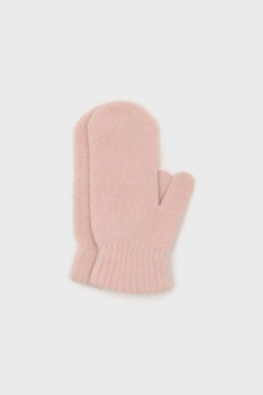 Light pink mohair mittens_2