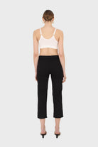 Black cut bottom boyfriend jeans - 2005_8