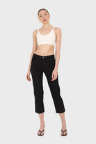 Black cut bottom boyfriend jeans - 2005_7