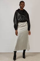 Black vegan leather blouson jacket_3