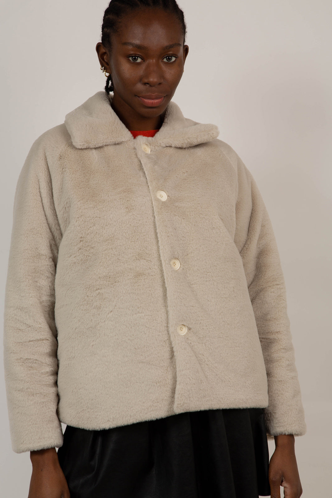Ivory faux fur large pocket reversible coat_2