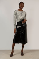 Grey tie-dye V-neck jumper_6