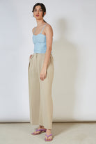 Light blue denim lace back corset tank_6