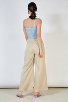 Light blue denim lace back corset tank_3