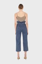Mid blue high bag waist jeans_7