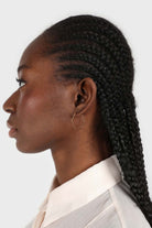 Pale pink sheer pocket shirt blouse_6