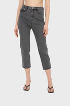 Washed grey mom jeans - 2302_1
