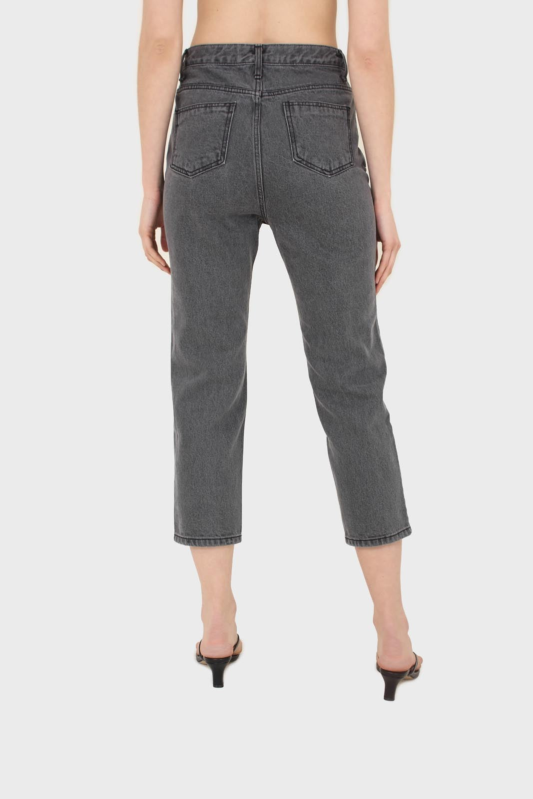 Washed grey mom jeans - 2302_3