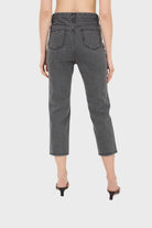 Washed grey mom jeans - 2302_3