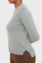 Mint angora crew neck jumper_4
