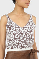 Ivory and brown leopard angora tank_7