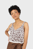 Ivory and brown leopard angora tank_1