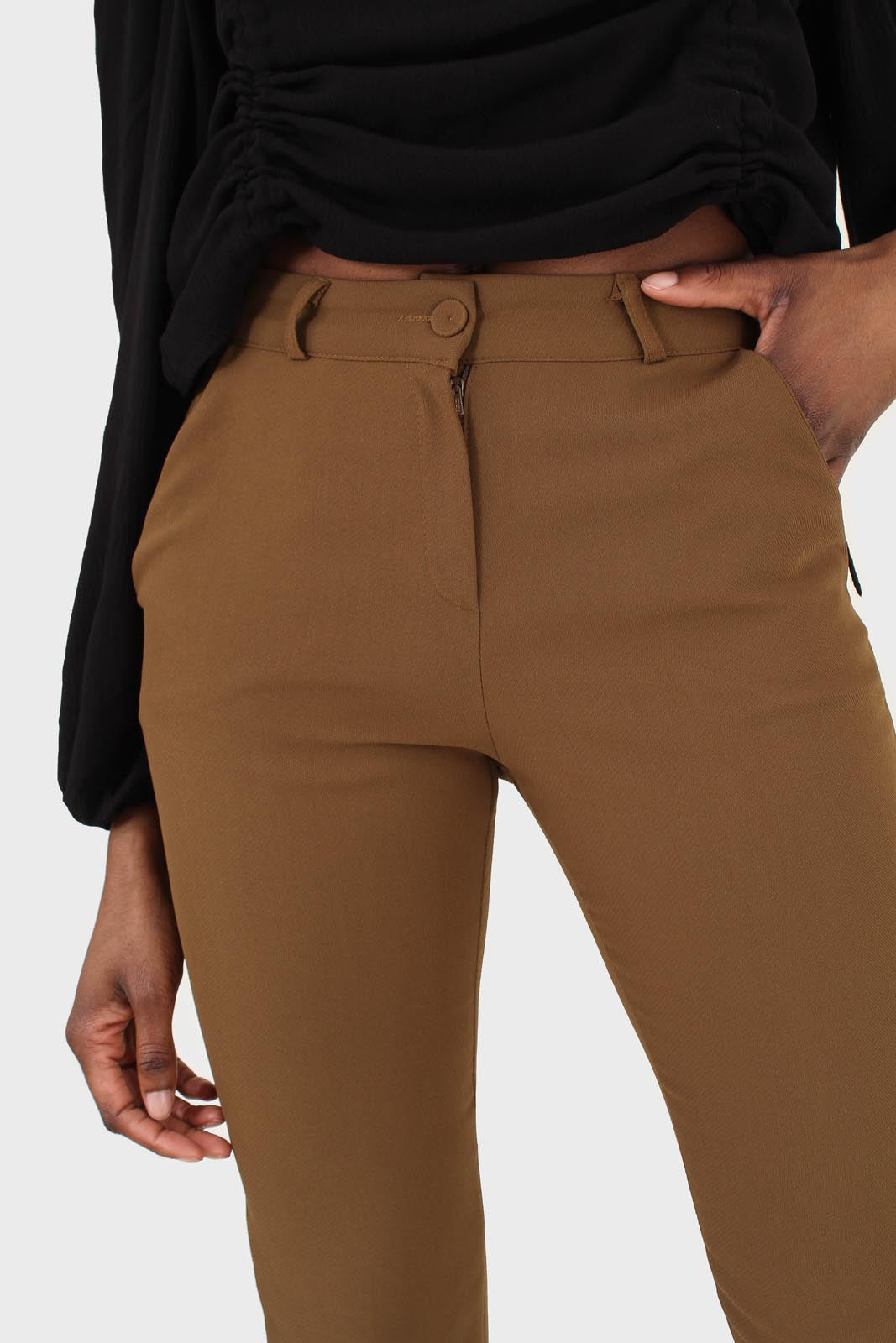 Mustard classic suit trousers_3