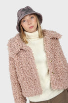 Pale pink poodle fur jacket_2
